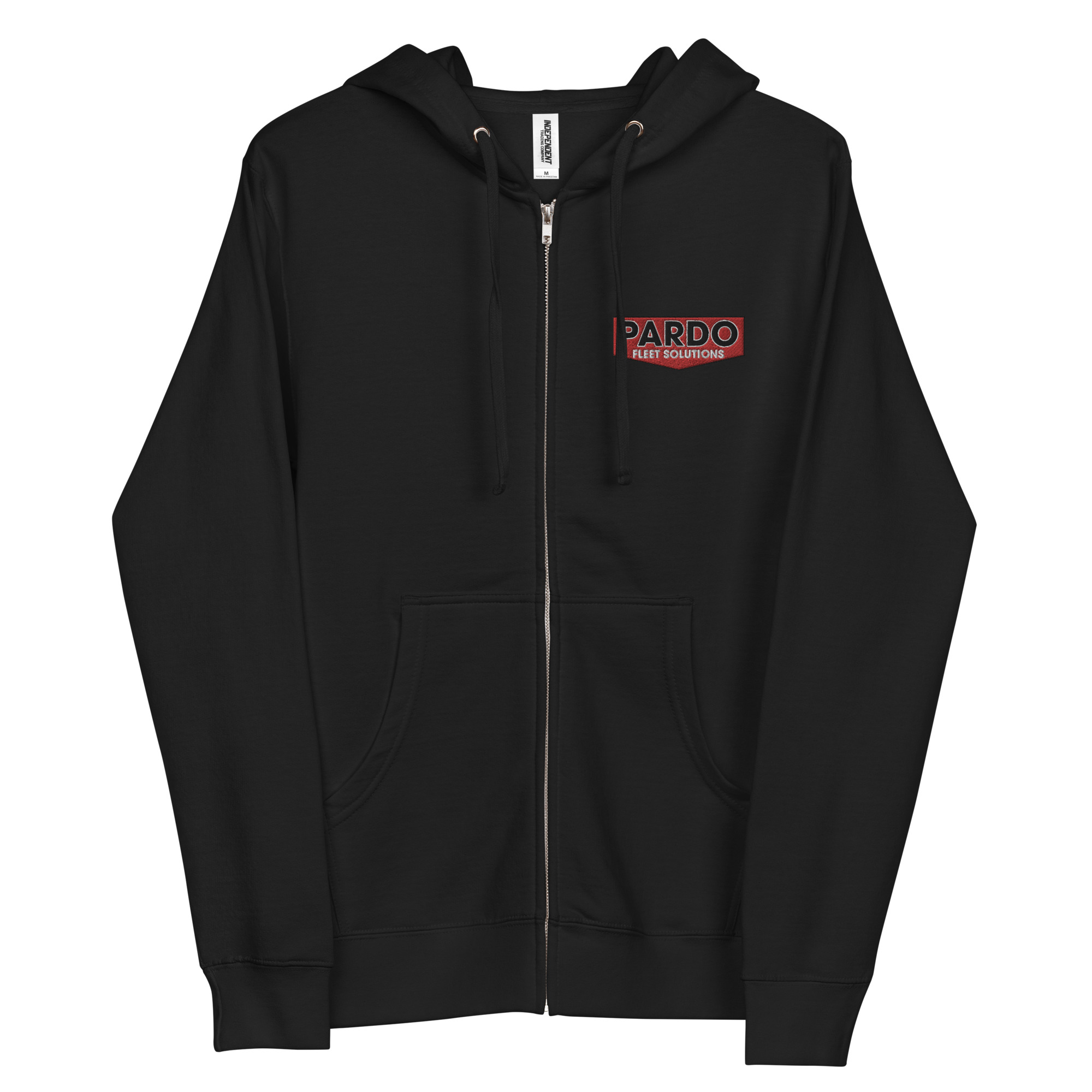 Fleece Stitched Zip Up Hoodie - Original
